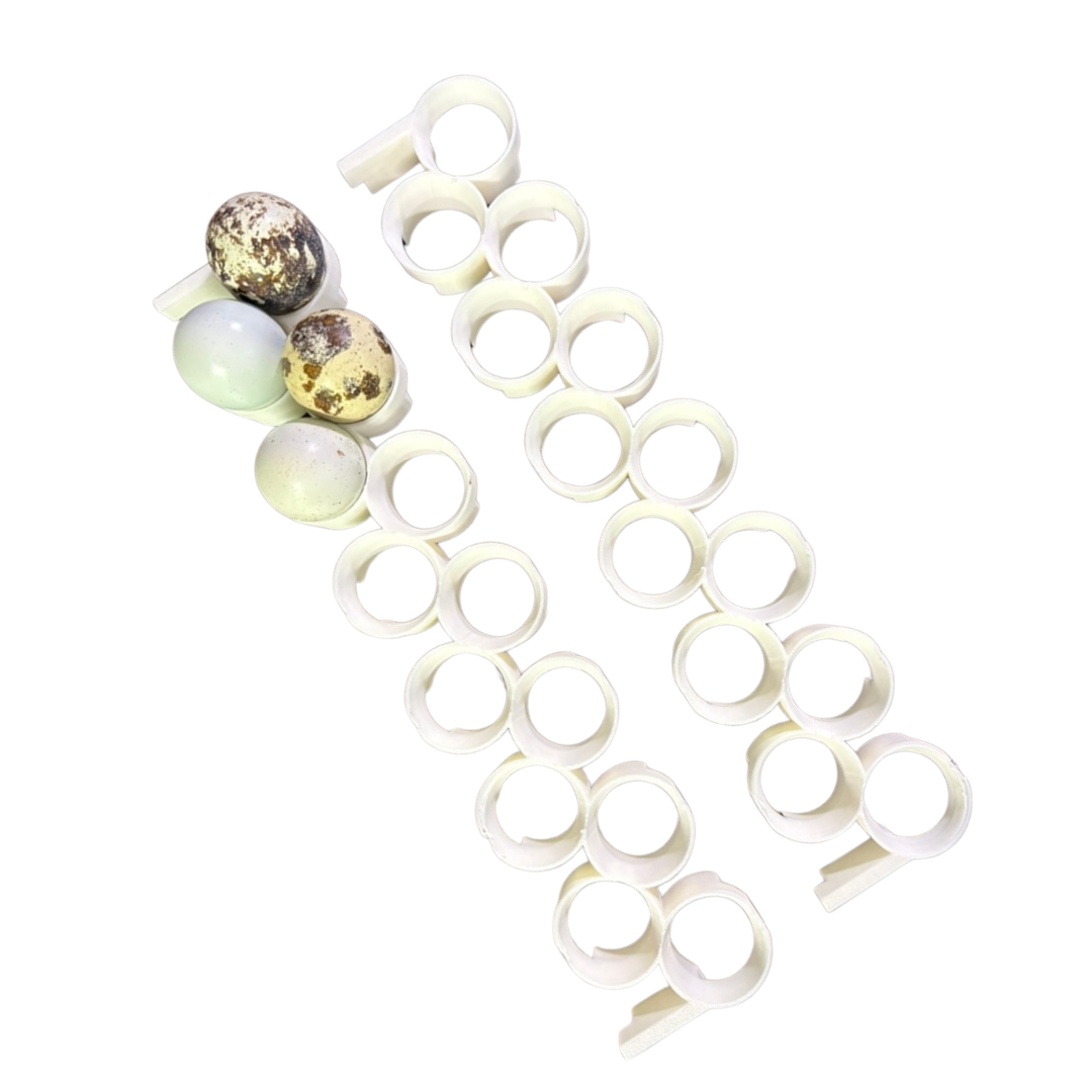 Jumbo Quail Egg Rails for Cimuka®/Hatching Time® Incubators (CT-Series)